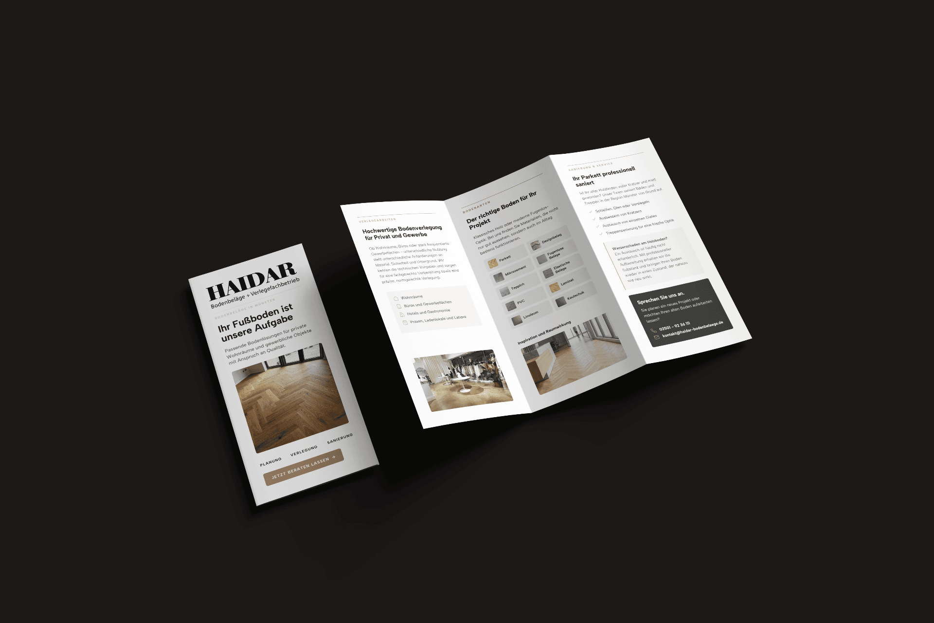 HAIDAR Bodenbeläge – Messeauftritt